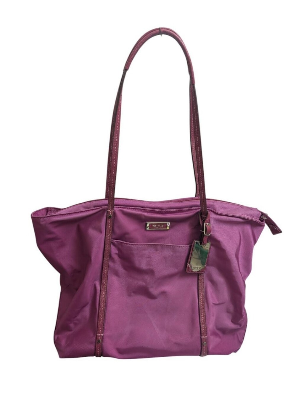 Tumi Fuchsia Tote Bag - Spacious Everyday Shoulder Bag